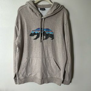 Patagonia Fitz Roy Bear Hoodie M